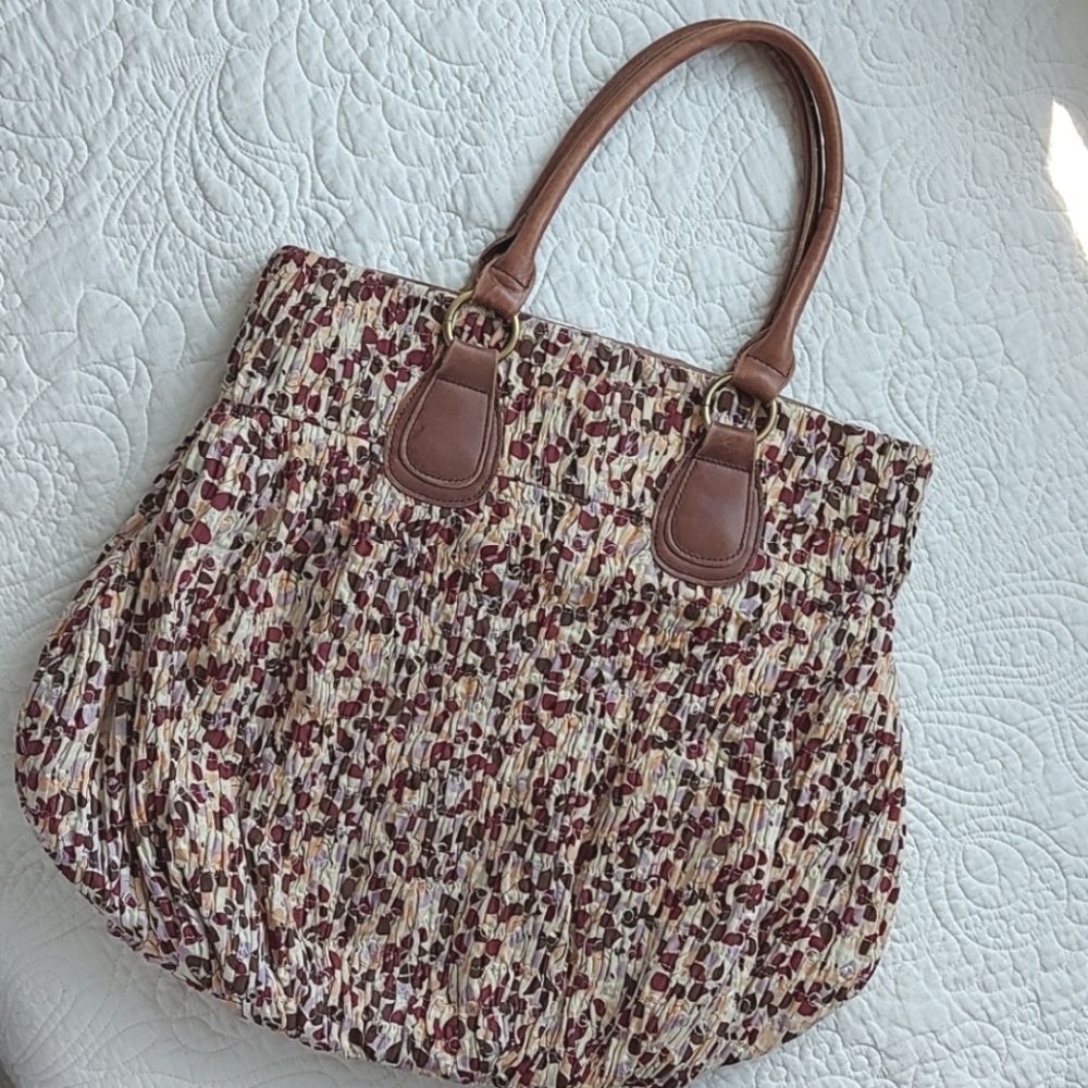 Anthropologie Deux lux floral tote bag